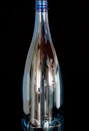 1L Teardrop Clear Bottle
