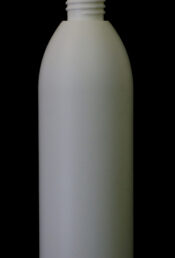 500ml White HDPE Bullet Bottle